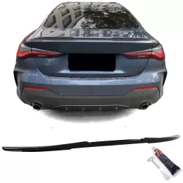 Gloss Black Sport Look spoiler voor BMW 4 Reeks G22 G23 Jaimemavoiturecpt 1 - Jaimemavoiture.fr 