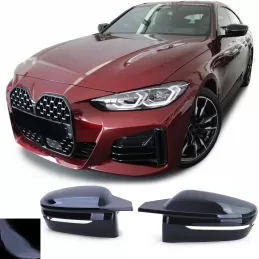 Zwarte spiegelkappen voor BMW 4 Reeks G22 G23 G26 sport look Jaimemavoiturecpt 1 - Jaimemavoiture.fr 