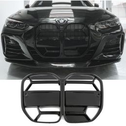 Kühlergrill im Competition-Look für BMW 4er G22 G23 - Schwarz glänzend