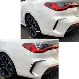 Bakre stötfångarfinne tillägg BMW 4-serie G22 G23 Pack M