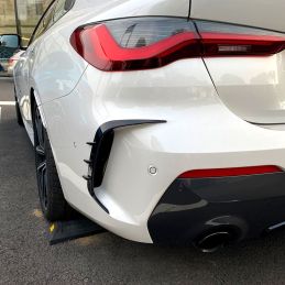 Bakre stötfångarfinne tillägg BMW 4-serie G22 G23 Pack M