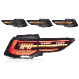 Feux arrières led pour VW Golf 8 - FUMÉ
