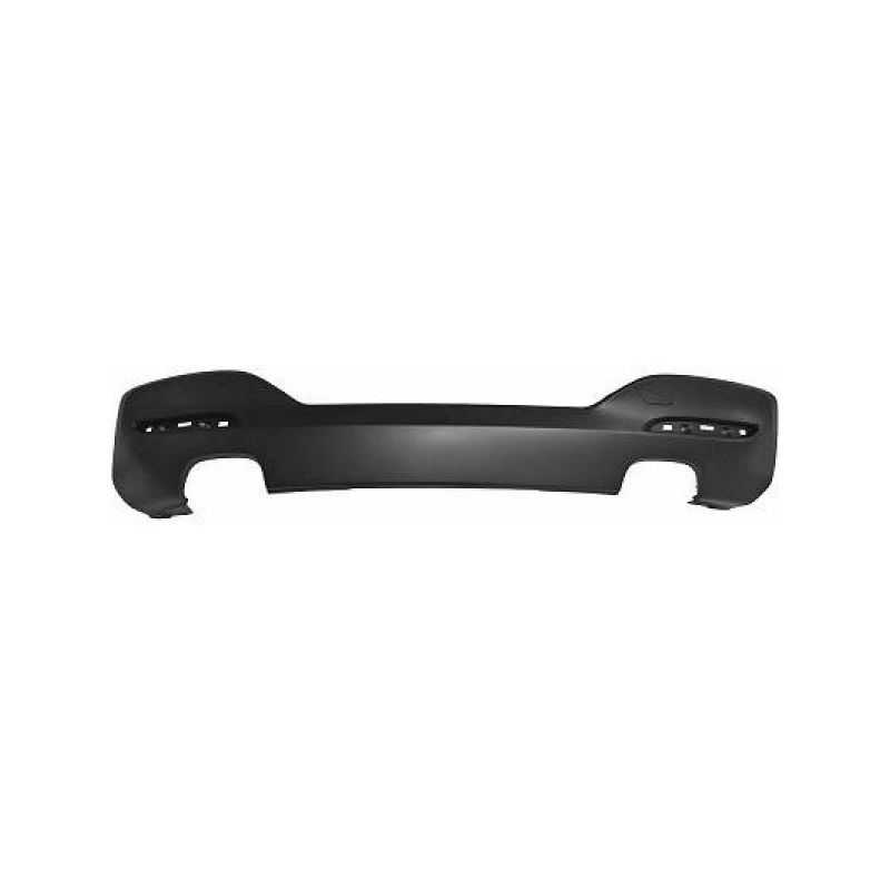 Diffusore paraurti posteriore BMW Serie 1 Pack M 2015-2018 - 2 doppi terminali di scarico Diffusore paraurti posteriore BMW Serie 1 Pack M 2015-2018 - 2 doppi terminali di scarico