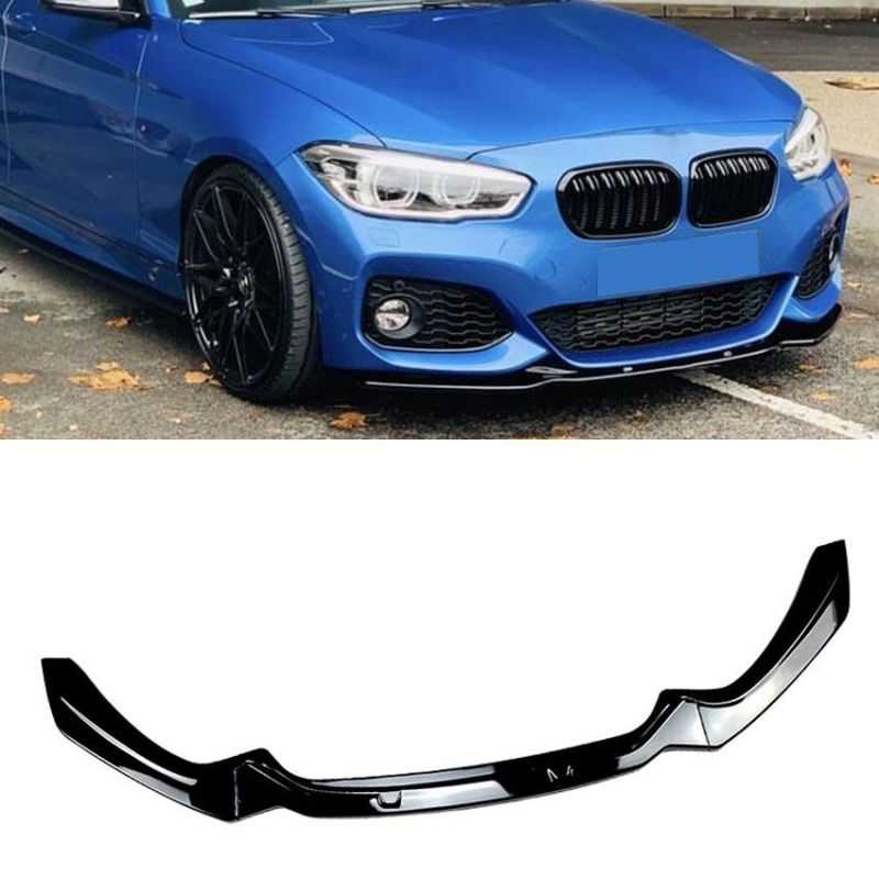 Lame avant BMW Série 1 2015-2019 look SPORT - Noir brillant Lame avant BMW Série 1 2015-2019 look SPORT - Noir brillant