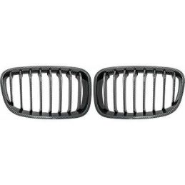 Matzwarte grille bean voor BMW 1 Reeks 2011-2015