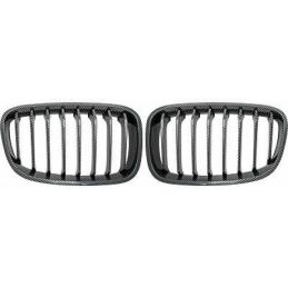 Matzwarte grille bean voor BMW 1 Reeks 2011-2015