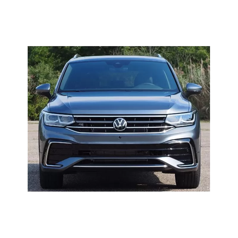 Frontstoßstangen im R-Line-Look für VW Tiguan 2020 bis 2023 Frontstoßstangen im R-Line-Look für VW Tiguan 2020 bis 2023