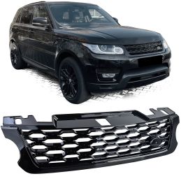 Voorgrille voor Range Rover Sport L494 2013-2017 - Zwart gelakt