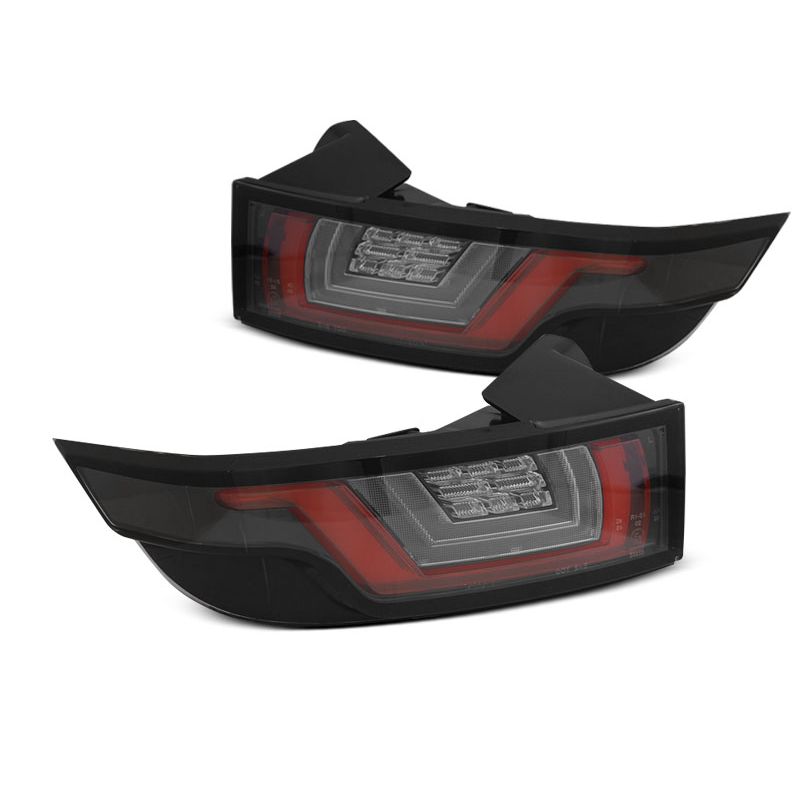 Sequential LED tail lights for Range Rover Evoque 2011-2018 - Black Red