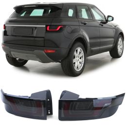 Sequentiële LED-achterlichten voor Range Rover Evoque 2011-2015 - Rookzwart