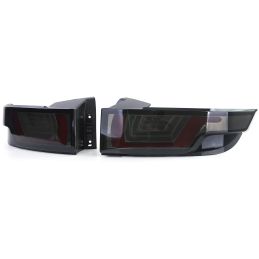 Sequential LED tail lights for Range Rover Evoque 2011-2015 - Smoked black