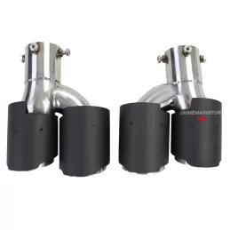 BMW 3 Series G20 G21 carbon twin-tube pots