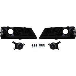 Nebelscheinwerfergrill im RS4-Look für Audi A4 2015-2019