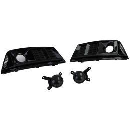 Nebelscheinwerfergrill im RS4-Look für Audi A4 2015-2019
