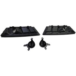 Nebelscheinwerfergrill im RS4-Look für Audi A4 2015-2019