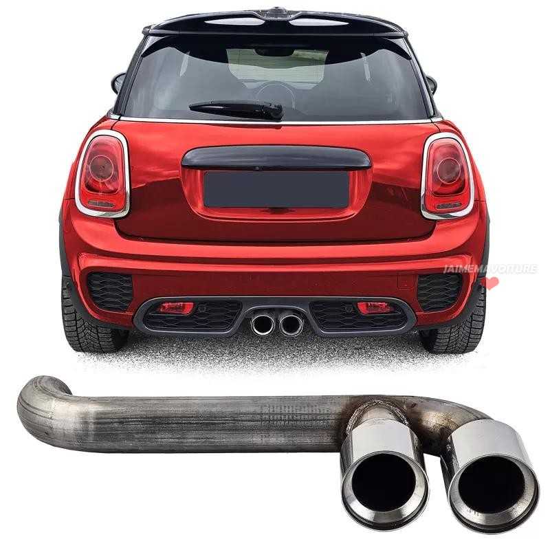 Embout échappement John Cooper Works Mini One Cooper F56 F57 2014-2020 Embout échappement John Cooper Works Mini One Cooper F56 F57 2014-2020