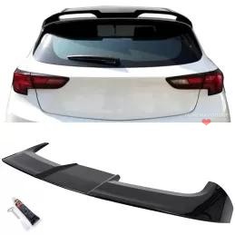 Zwart gespoten spoilerlip voor Opel Astra K 2015 2021