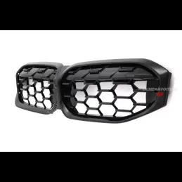 Grilles de calandre nid d'abeille pour BMW Série 3 G20 G21 LCI