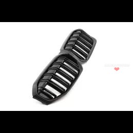 Griglia a barre verticali verniciata nera per BMW Serie 3