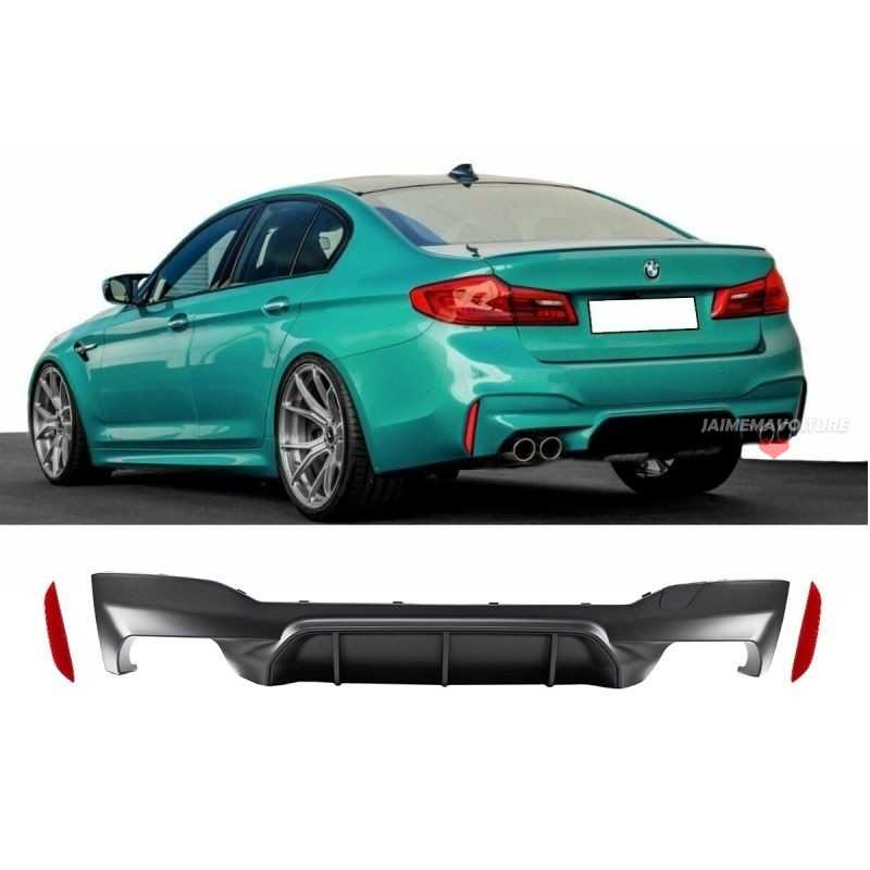 Diffusore paraurti posteriore BMW Serie 5 G30 Pack M look M5 Diffusore paraurti posteriore BMW Serie 5 G30 Pack M look M5