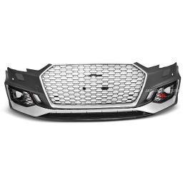 RS4 look front bumper for Audi A4 2015-2019 - Grey