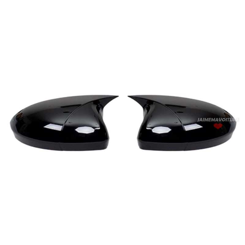 Couvre coque rétroviseur noir pour RENAULT CLIO 5 Couvre coque rétroviseur noir pour RENAULT CLIO 5