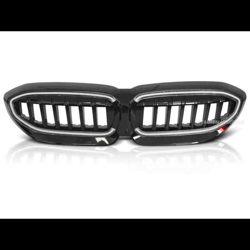 BMW 3 Series G20 G21 2019 2022 LED contour grille vertical bars BMW 3 Series G20 G21 2019 2022 LED contour grille vertical bars