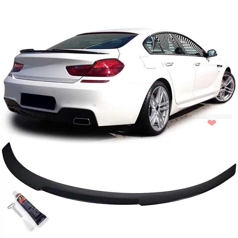 Becquet Arrière Performance en Noir Brillant pour BMW Série 6 F06 Gran Coupe (2012-2018)