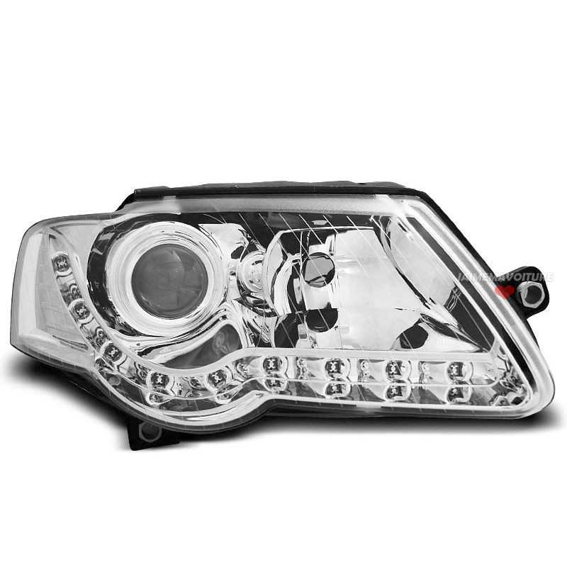 "Devil Augen" Frontscheinwerfer für VW Passat Chrom "Devil Augen" Frontscheinwerfer für VW Passat Chrom