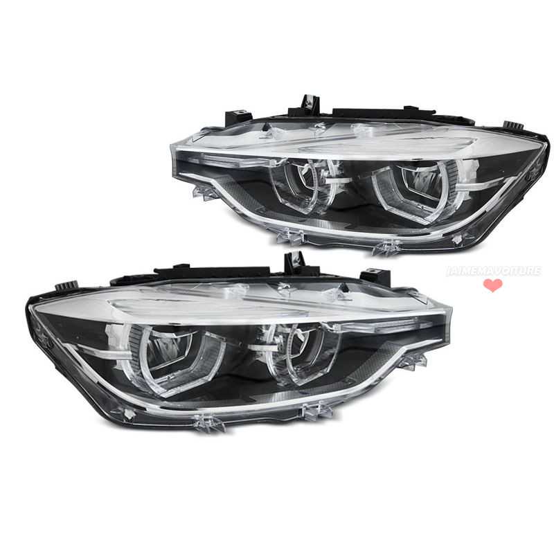 3D LED front headlights xenon tuning look BMW 3 Series 2011-2015 3D LED front headlights xenon tuning look BMW 3 Series 2011-2015