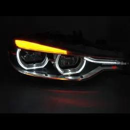 3D LED front headlights for BMW 3 Series 2011-2015