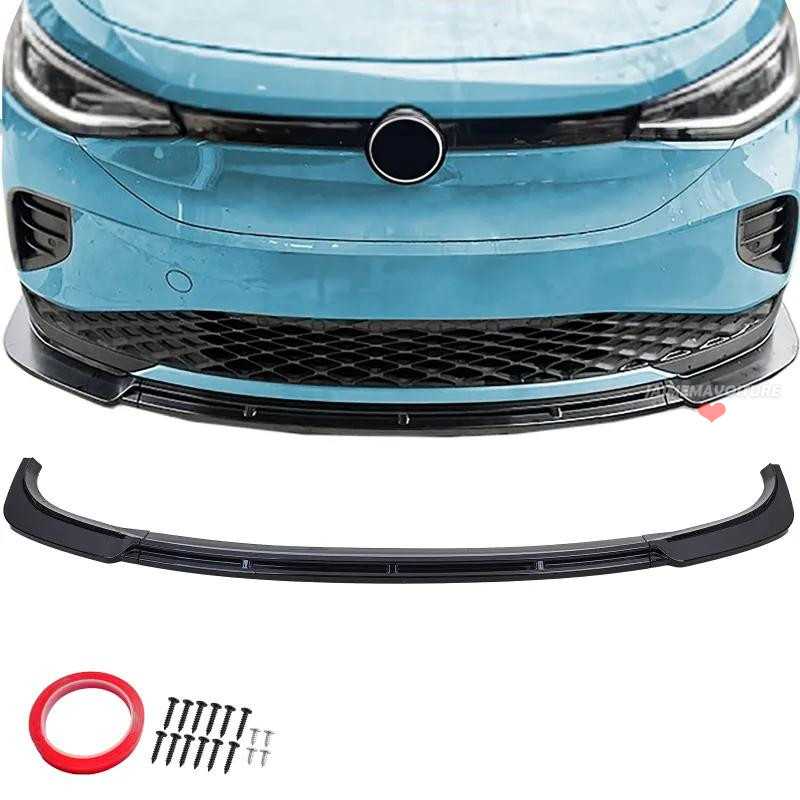 Frontspoilerblad i svart högglans för Volkswagen ID.4