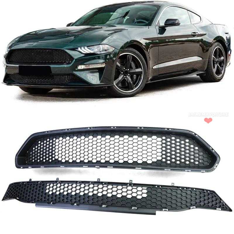 Calandre Bullitt pour Ford Mustang 2017-2022