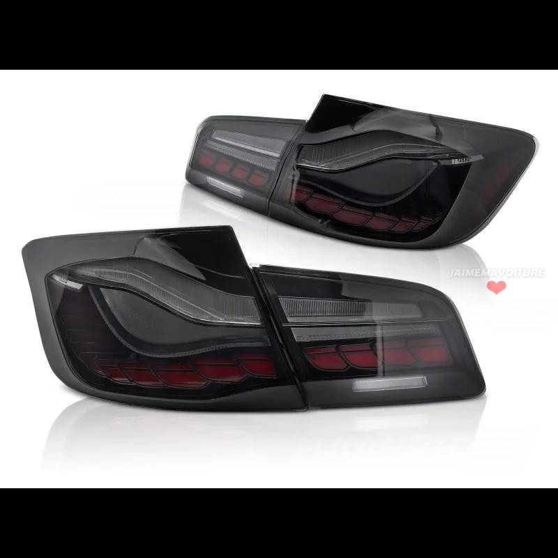 Feux Arrière OLED avec Clignotants Dynamiques pour BMW Série 5 F10 - Fumé