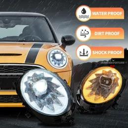 Phares LED Avancés pour Mini Cooper JCW F55 F56 F57 et Mini Clubman F54 (2014-2018)