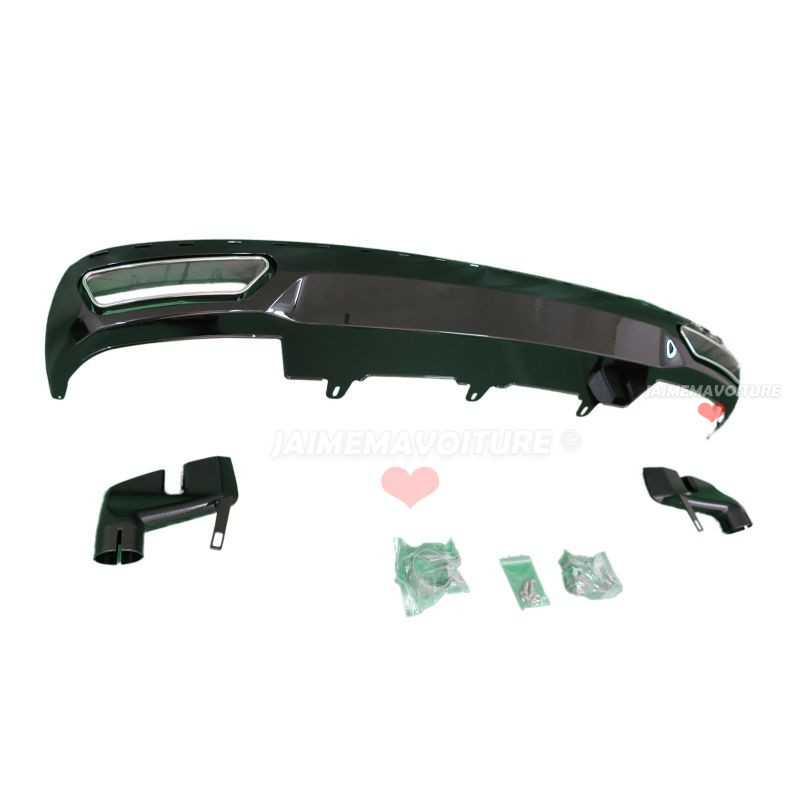 Difusor para Audi A6 2011-2014 4G mirar W12 Difusor para Audi A6 2011-2014 4G mirar W12