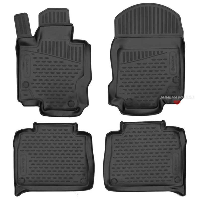 Set of 4 floor mats for Mercedes GLE W167 2019-2024 Set of 4 floor mats for Mercedes GLE W167 2019-2024