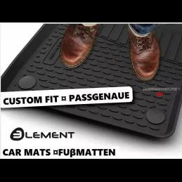Set of 4 floor mats for Mercedes GLE W167 2019-2024