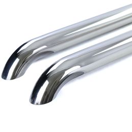 Chrome tube step for VW Transporter, Multivan T5 T6 - Short chassis
