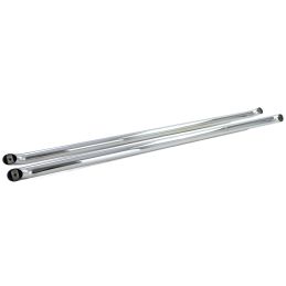 Chrome tube step for VW Transporter, Multivan T5 T6 - Short chassis