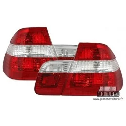 Lights rear BMW E46 Phase 2 red-white sedan