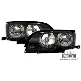 Angel eyes BMW E46 cutting convertible Phase 2 black