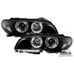 Angel eyes BMW E46 Cabrio nach 2003 schwarz Cup