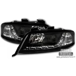 Devil eyes Audi A6 97-01 Black