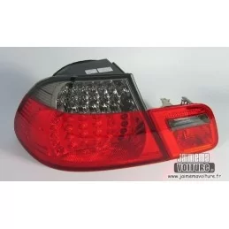 BMW 3 Series Convertible Taillights E46 red smoked