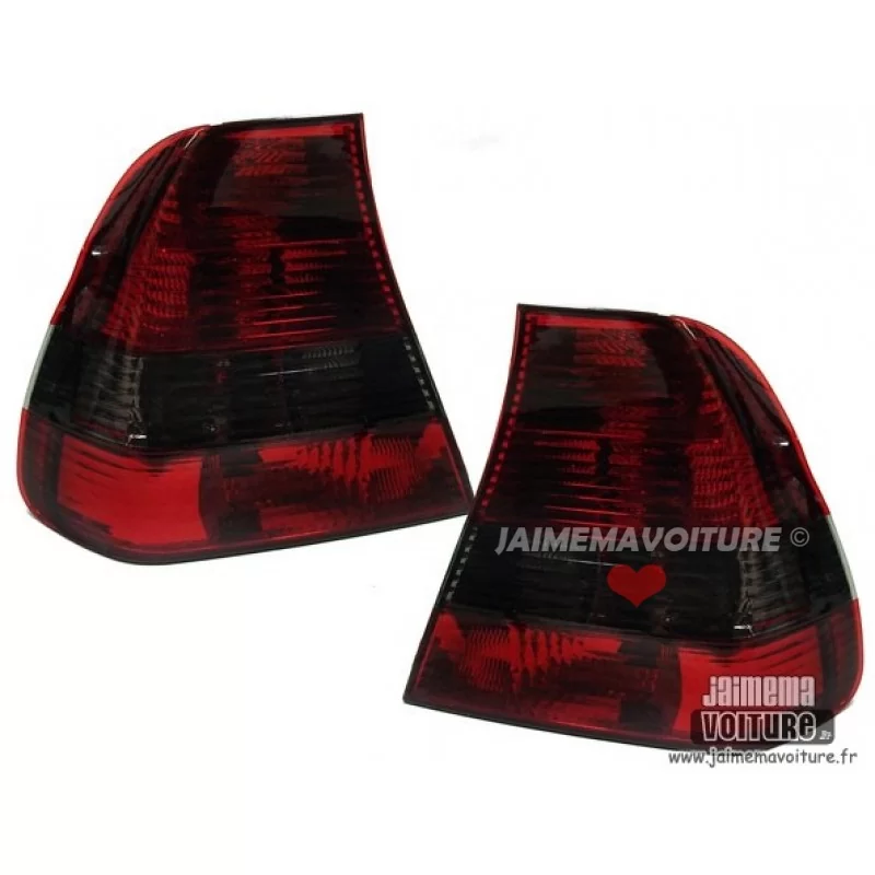 E46 Compact lights back Crystal Black Red