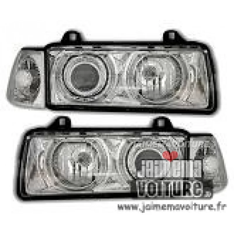 Angel eyes BMW E36 Convertible Coupe DEPO Chrome