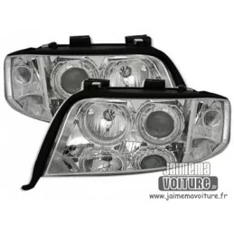 Frentes de faros tuning Audi A6 2001-2004