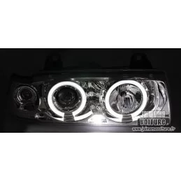 Angel eyes BMW E36 Berline Sonar Chrome