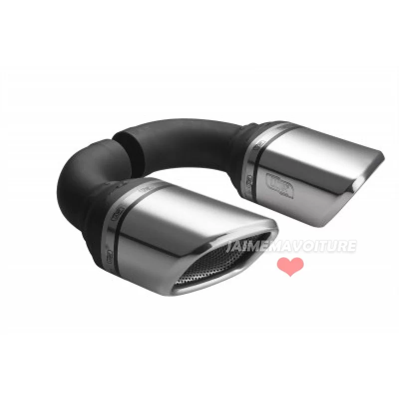Avgassystem i kromad aluminium VW Touareg